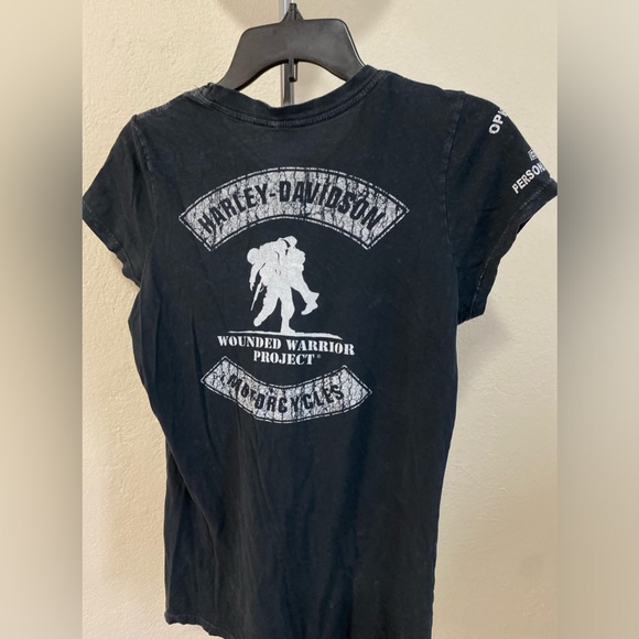 HARLEY DAVIDSON || Wounded warrior project t shirt - Picture 7 of 8